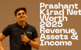 prashant kirad net worth in inr​