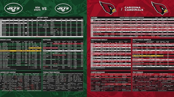 new york jets vs arizona cardinals match player stats